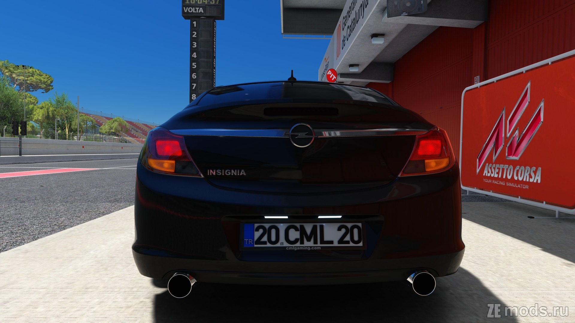 Скачать мод Opel Insignia (1.0) для Assetto Corsa