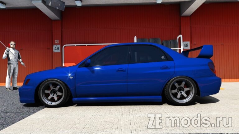 Мод Subaru WRX STI - BUGEYE (1.0) для Assetto Corsa
