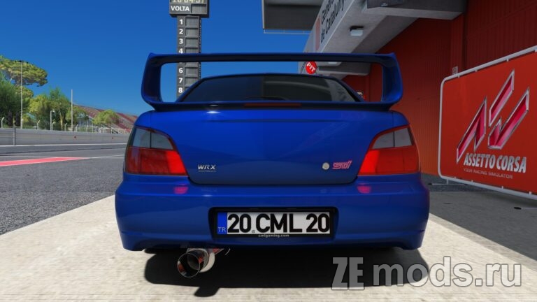 Мод Subaru WRX STI - BUGEYE (1.0) для Assetto Corsa