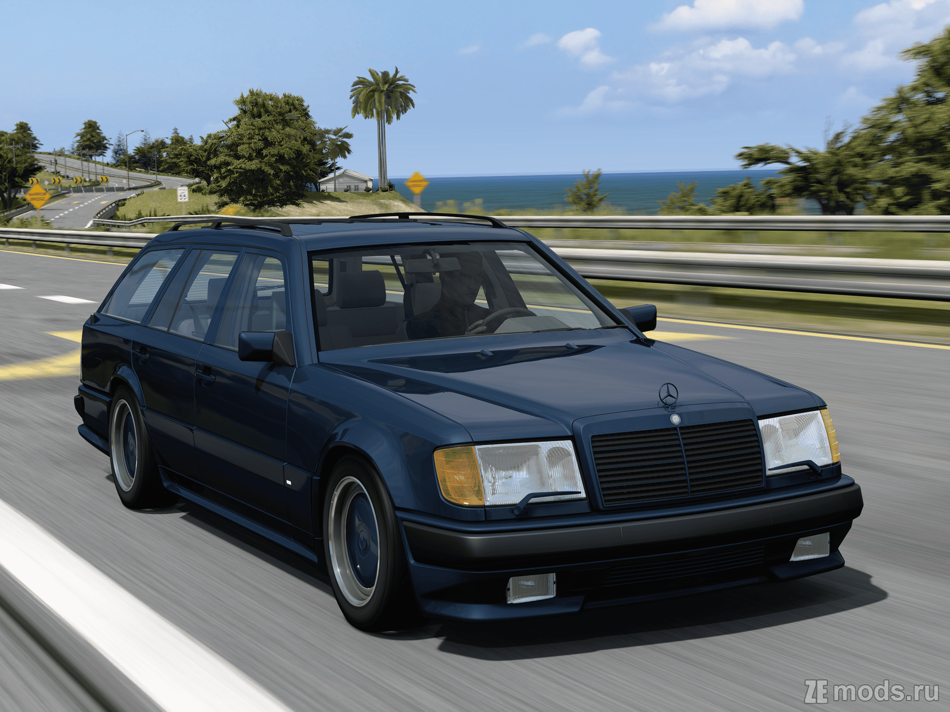 Mercedes-Benz 300E (W124) AMG Hammer 6.0 (1.0.7) для Assetto Corsa