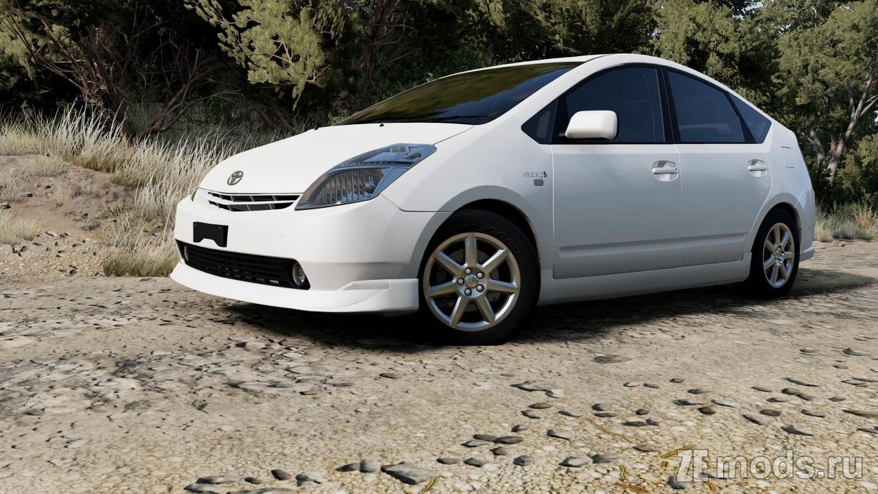 Мод Toyota Prius (2003-2009) (1.0) для BeamNG.drive (0.36.x)