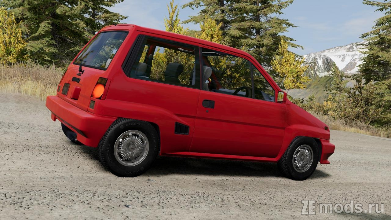 Мод Honda City Turbo II (1.3) для BeamNG.drive (0.36.x)