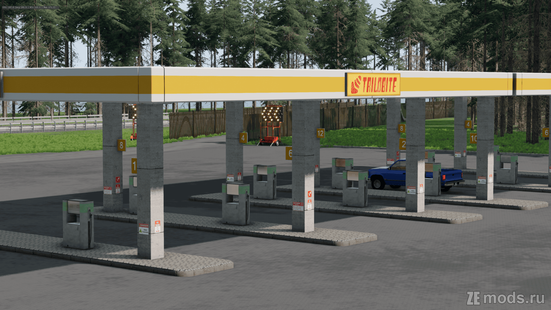 Мод Карта "Band1t Highway" (1.0) для BeamNG.drive (0.36.x)