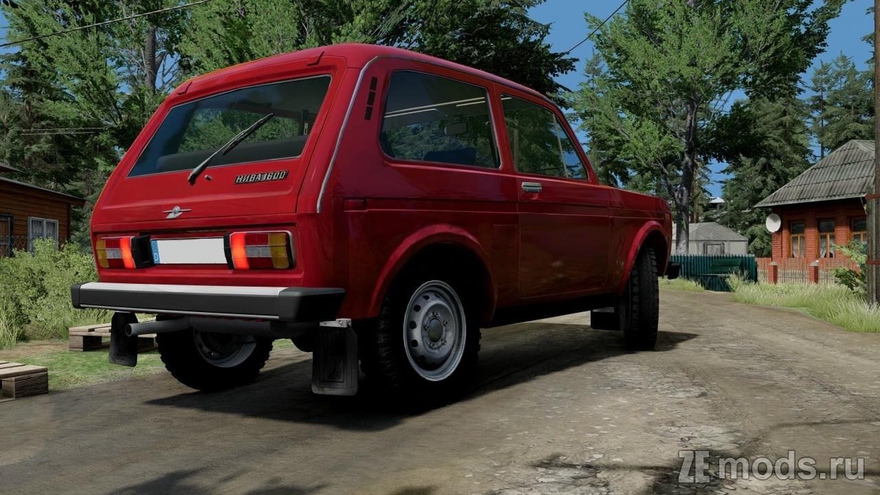 Мод ВАЗ-2121 "Нива" (1.0) для BeamNG.drive (0.36.x)