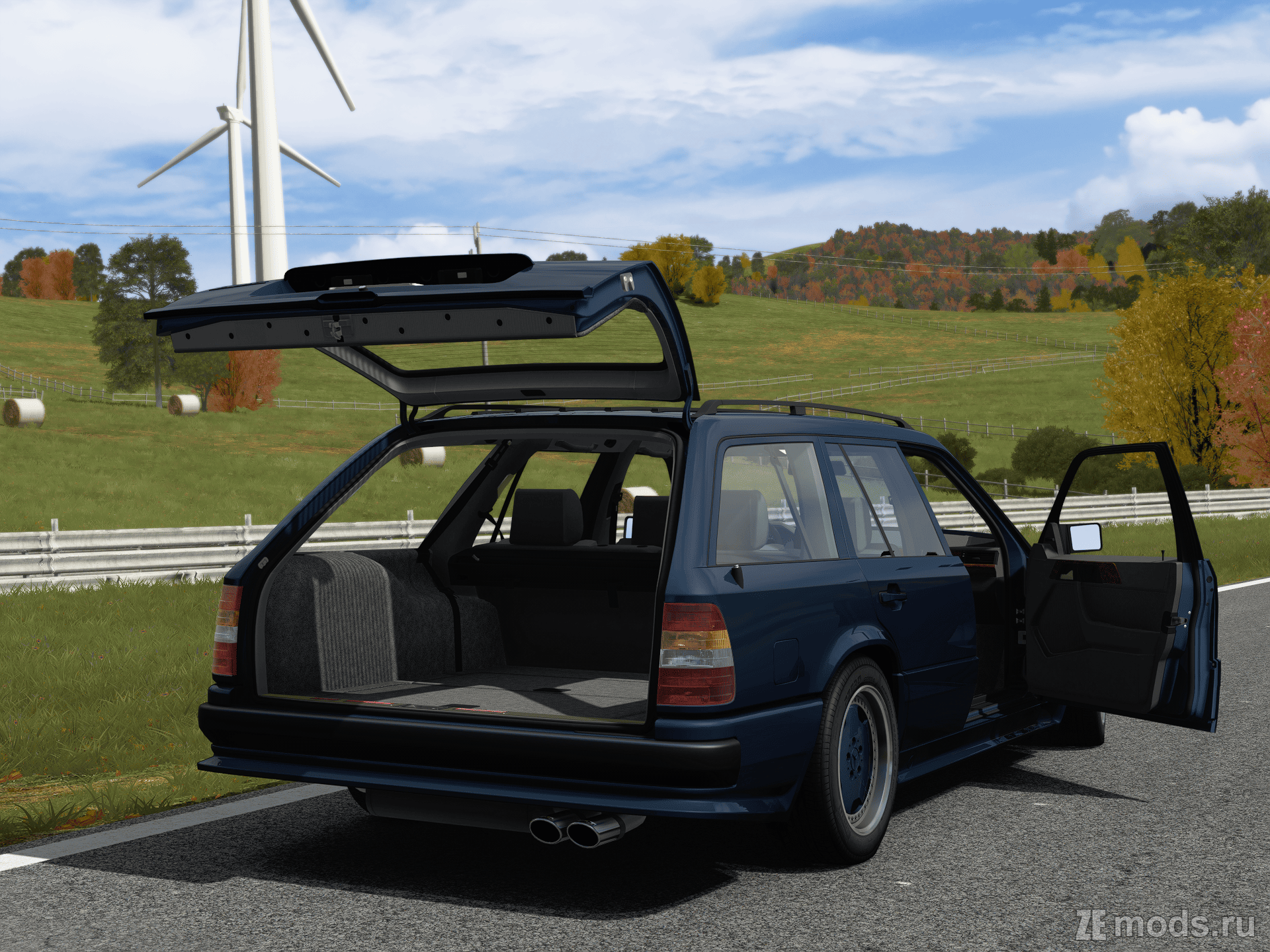 Мод Mercedes-Benz 300E (W124) AMG Hammer 6.0 (1.0.7) для Assetto Corsa