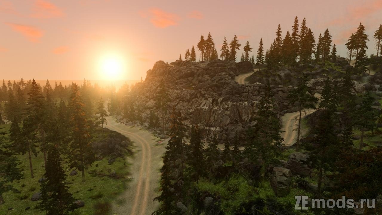 Мод Карта "M3MotoMadness" (1.04) для BeamNG.drive (0.36.x)