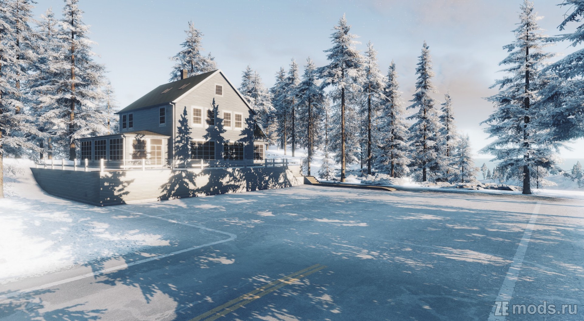 Карта "Tellude" (1.05) для BeamNG.drive (0.36.x)