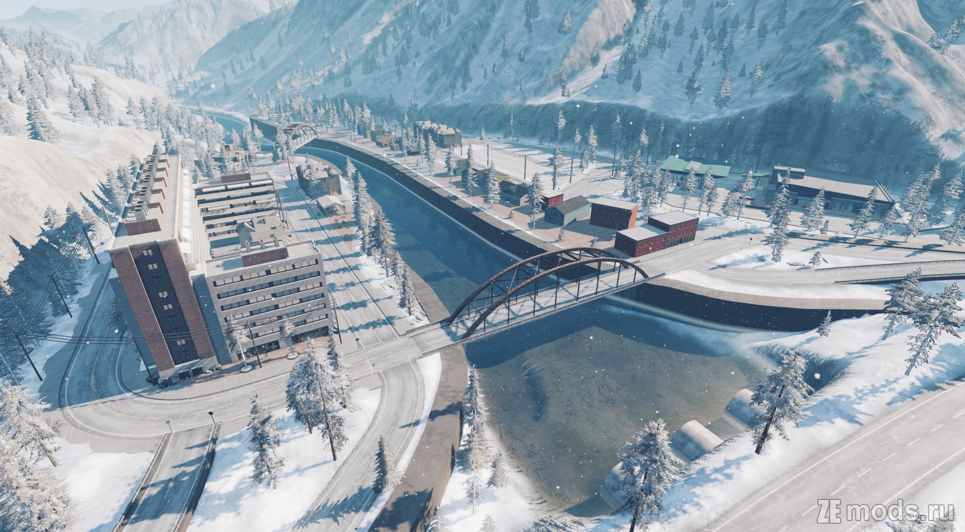 Мод Карта "Tellude" (1.05) для BeamNG.drive (0.36.x)