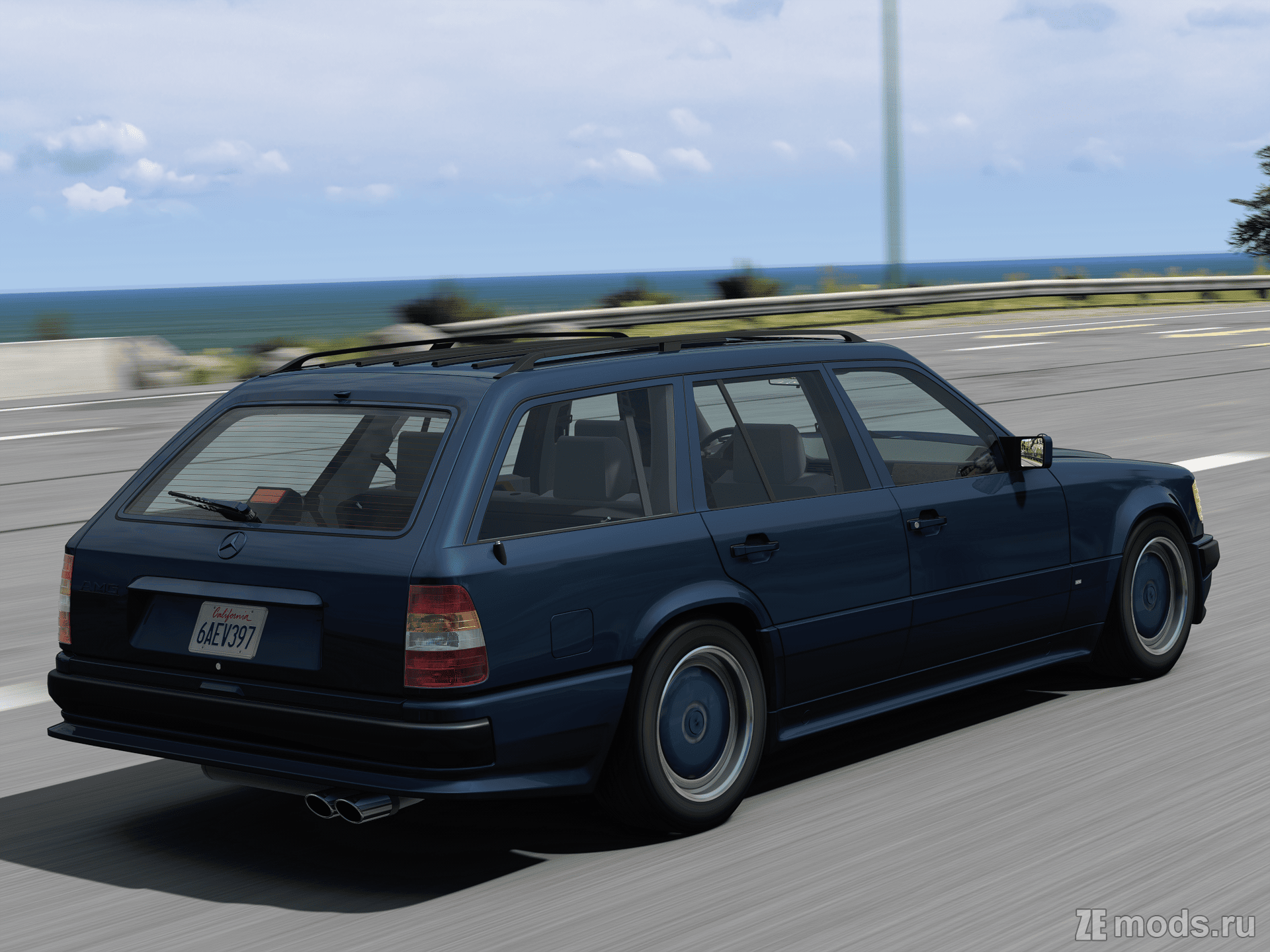 Мод Mercedes-Benz 300E (W124) AMG Hammer 6.0 (1.0.7) для Assetto Corsa