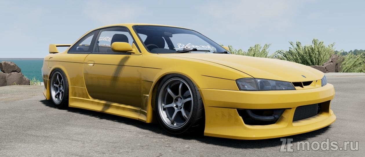 Nissan Silvia S14 (1.0) для BeamNG.drive (0.36.x)