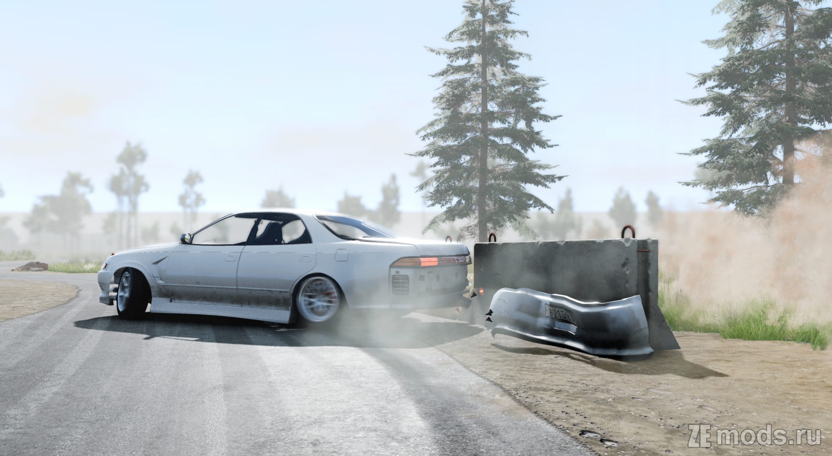 Мод Карта "Russian Streets" (1.3) для BeamNG.drive (0.36.x)