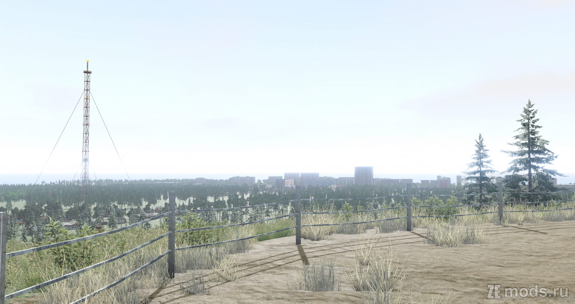 Мод Карта "Russian Streets" (1.3) для BeamNG.drive (0.36.x)