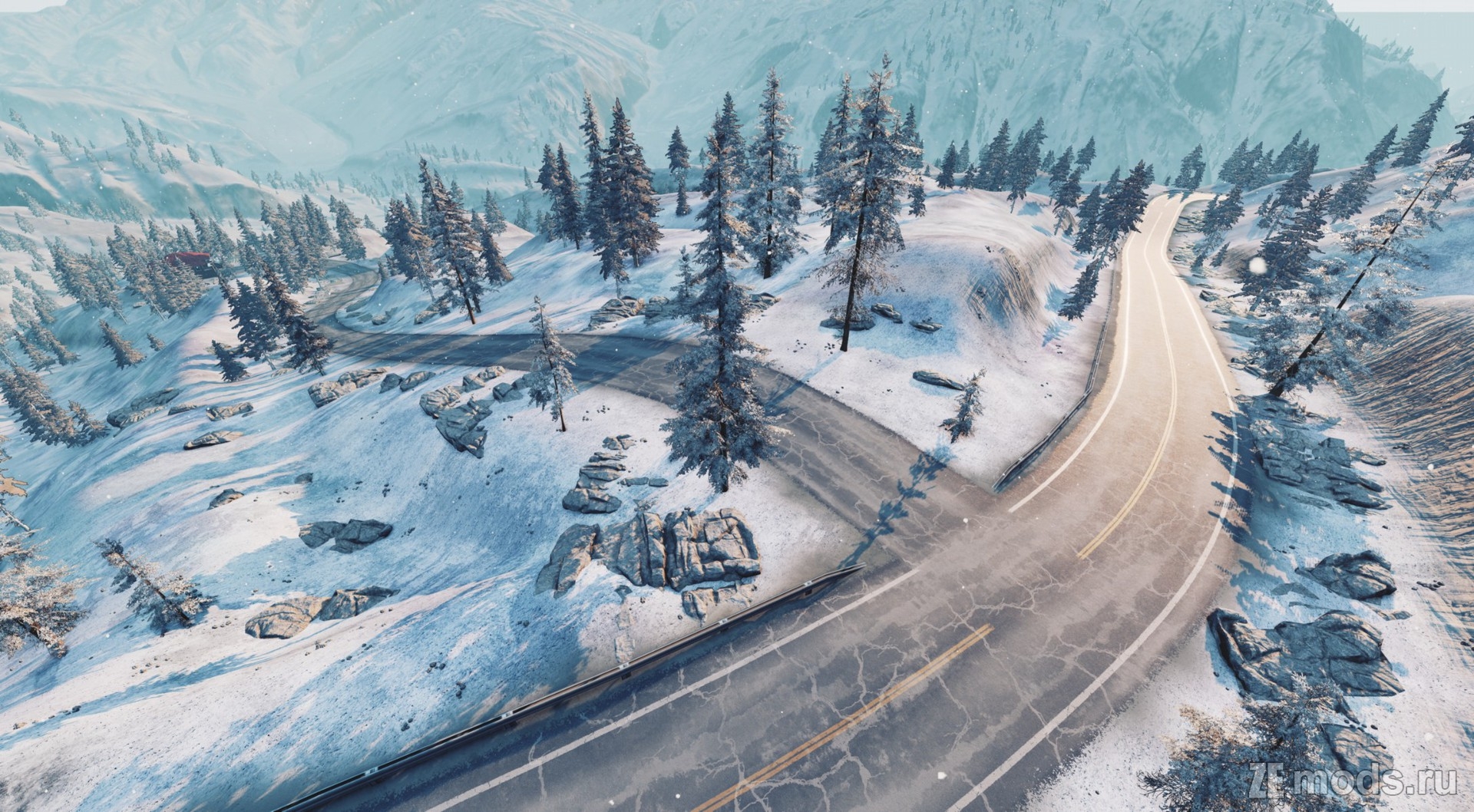 Мод Карта "Tellude" (1.05) для BeamNG.drive (0.36.x)