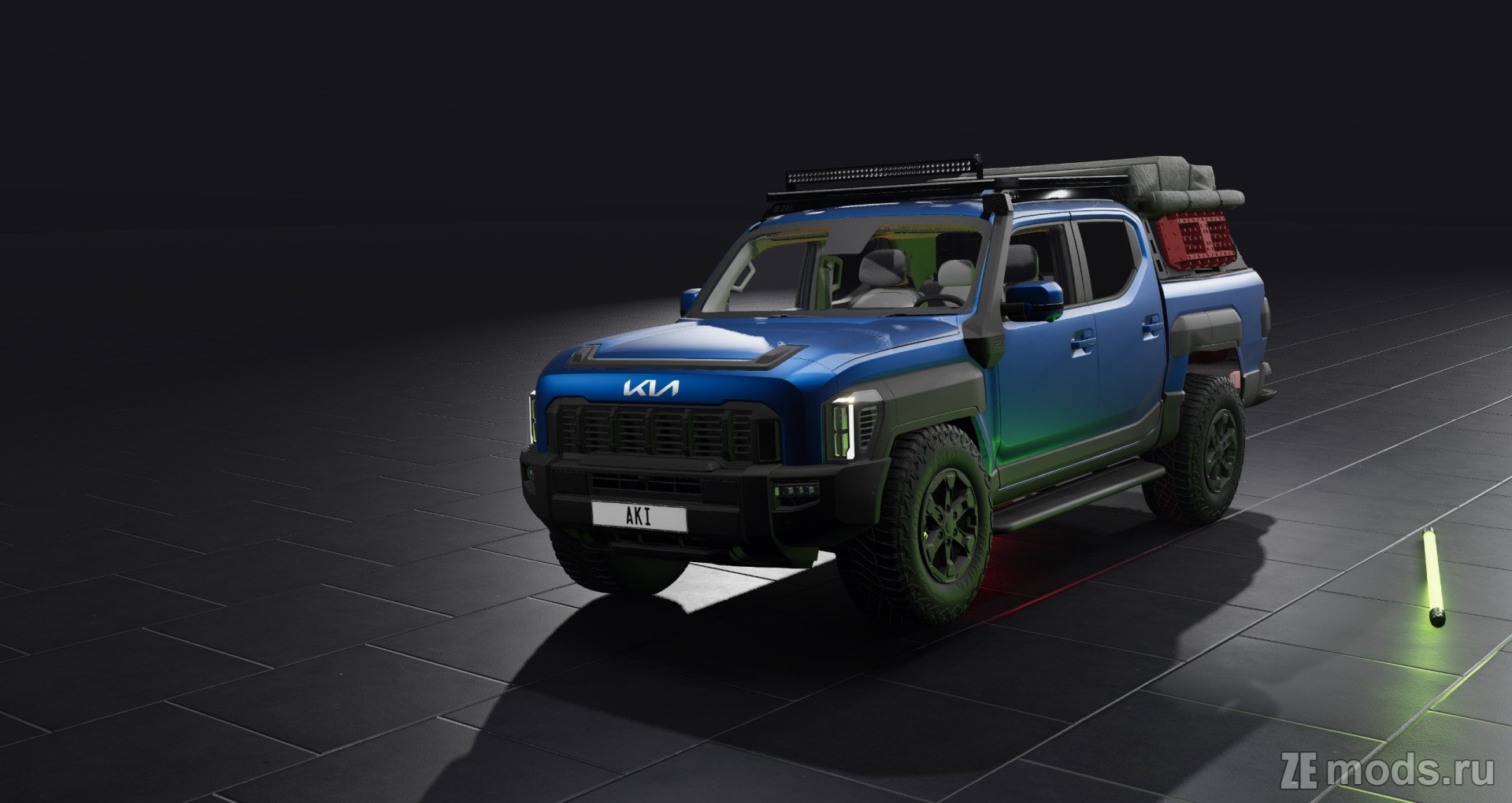 2025 Kia Tasman Double Cab (1.0) для BeamNG.drive (0.36.x)