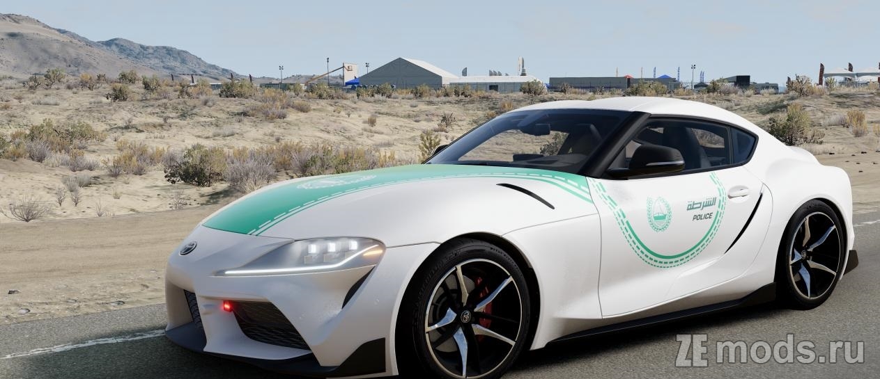 Мод Toyota GR Supra (1.11) для BeamNG.drive (0.36.x)