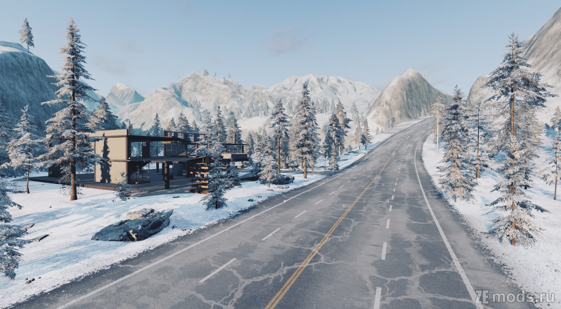 Мод Карта "Tellude" (1.05) для BeamNG.drive (0.36.x)