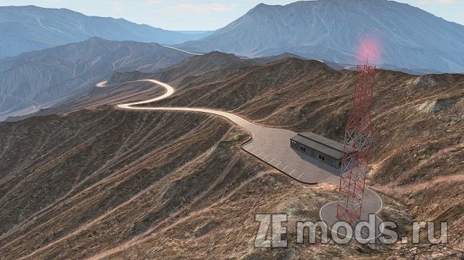 Карта "Sandy Mountain" (1.31) для BeamNG.drive (0.36.x)