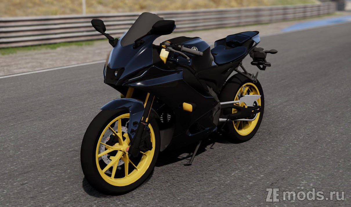 2021-24 Yamaha YZF-R15 (155cc 1 Cylinder) (BETA) (0.2) для BeamNG.drive (0.36.x)