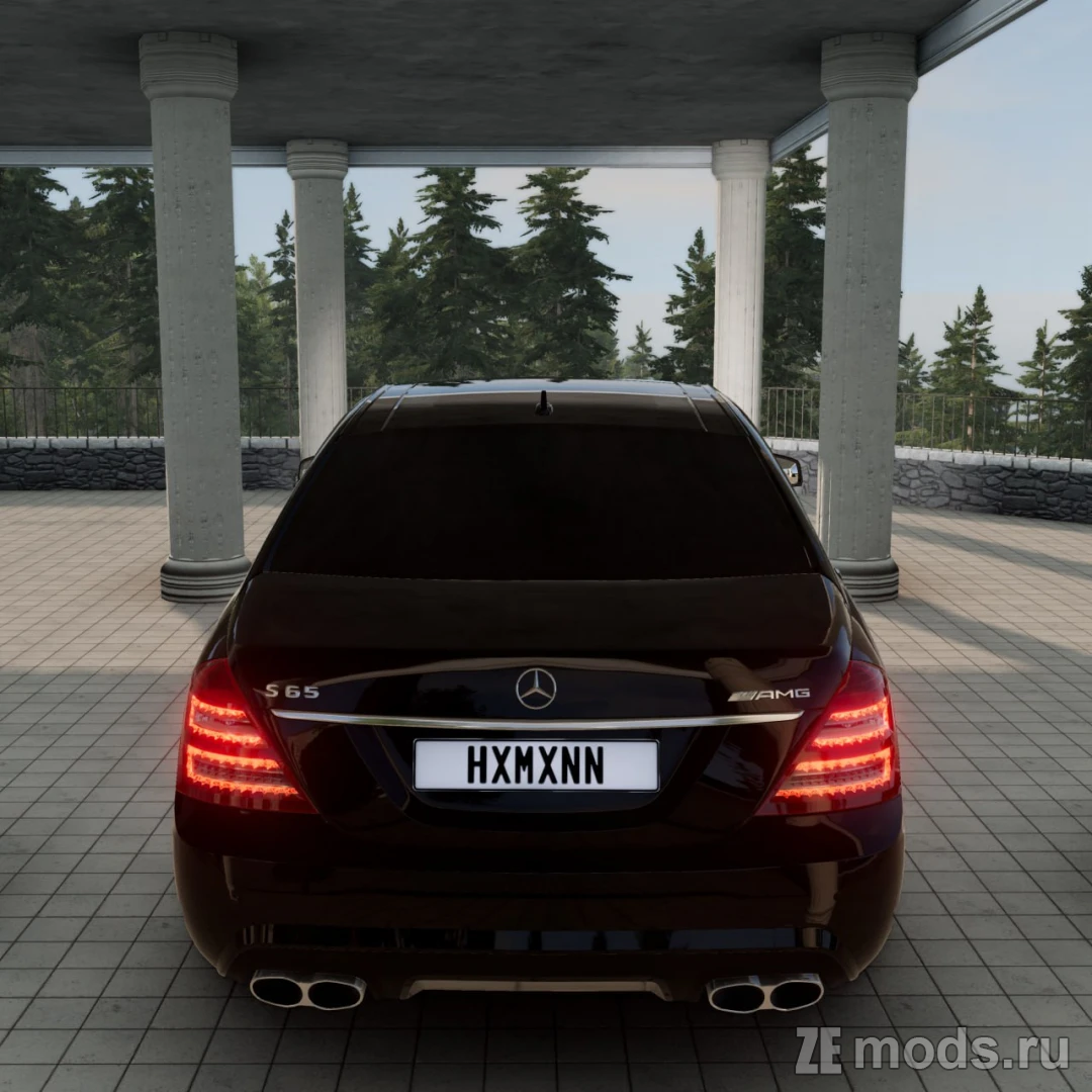 Мод 2005-2013 Mercedes-Benz W221 AMG (3.0) для BeamNG.drive (0.36.x)