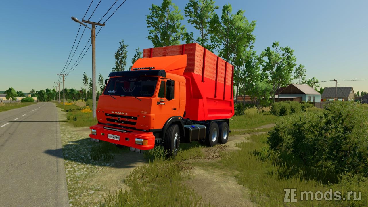 КамАЗ-55111 (1.0) для Farming Simulator 22
