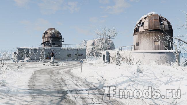 Карта "Jungle Rock Island Snowy" (1.1) для BeamNG.drive (0.36.x)