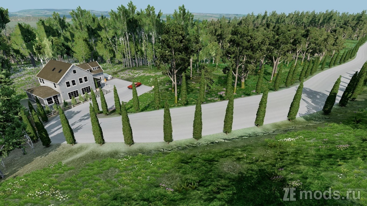 Мод Карта "Somerset, UK" Update (1.7) для BeamNG.drive (0.37.x)