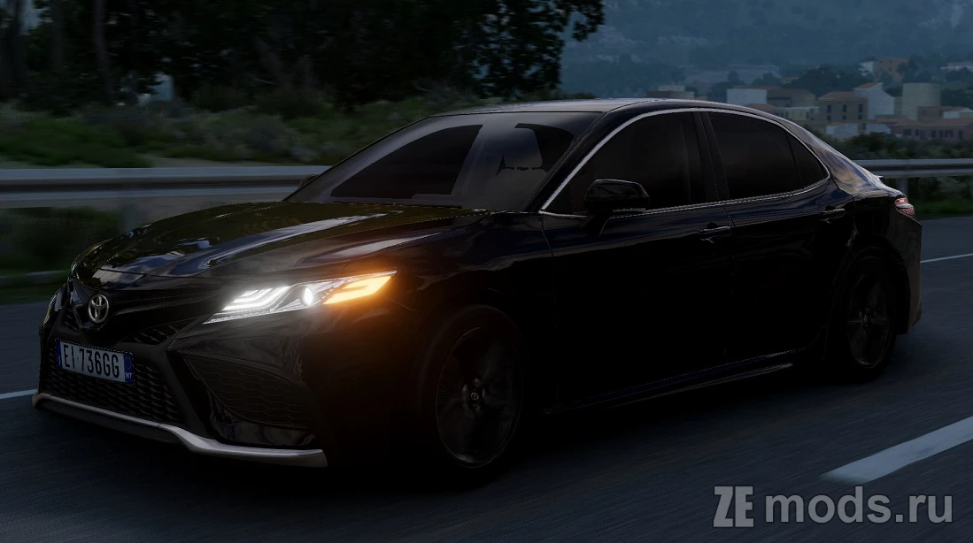 Мод Toyota Camry XV70 (2023) (2.5) для BeamNG.drive (0.36.x)