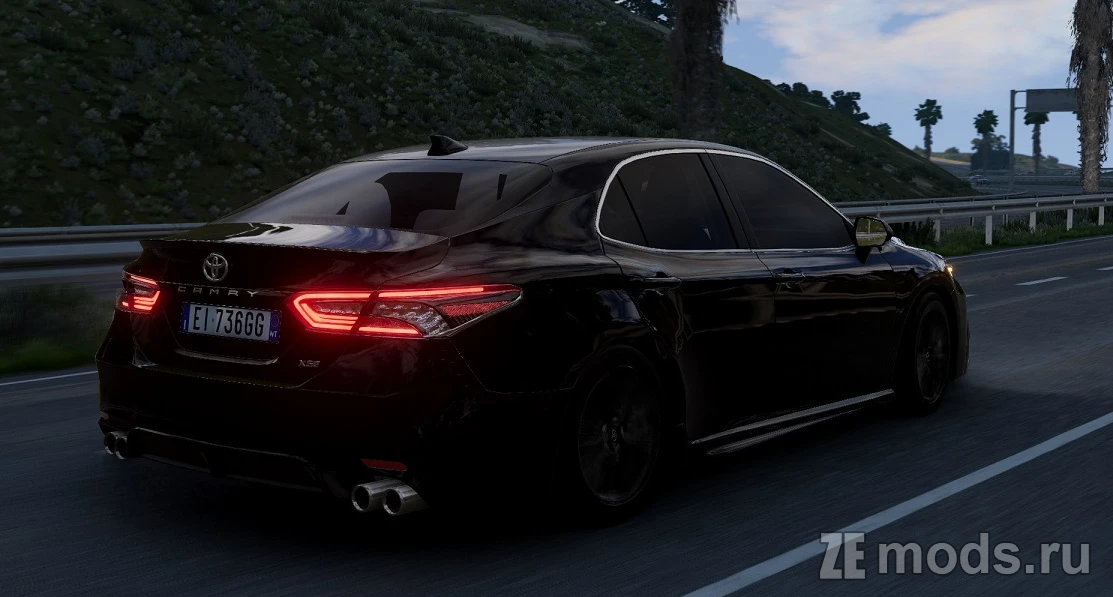 Мод Toyota Camry XV70 (2023) (2.5) для BeamNG.drive (0.36.x)