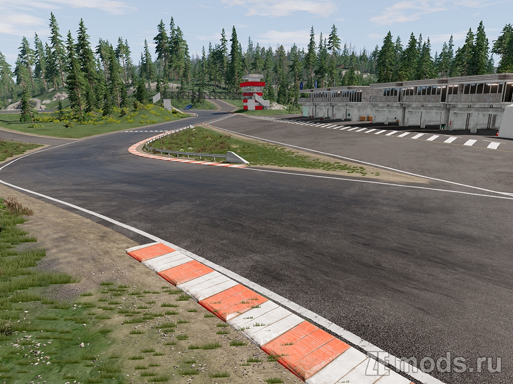 Мод Карта "Norwegian Road 152 "Reshjemheia"" (0.3) для BeamNG.drive (0.36.x)