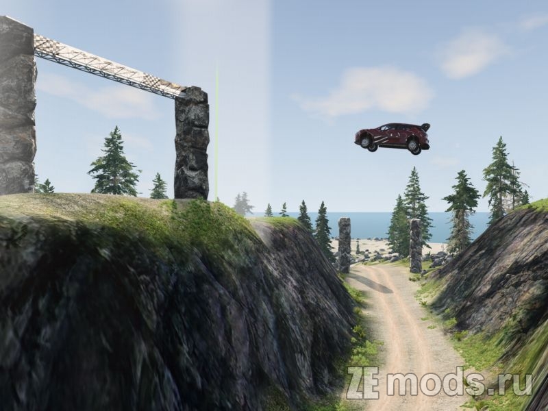 Мод Карта "M3MotoMadness" (1.07) для BeamNG.drive (0.36.x)