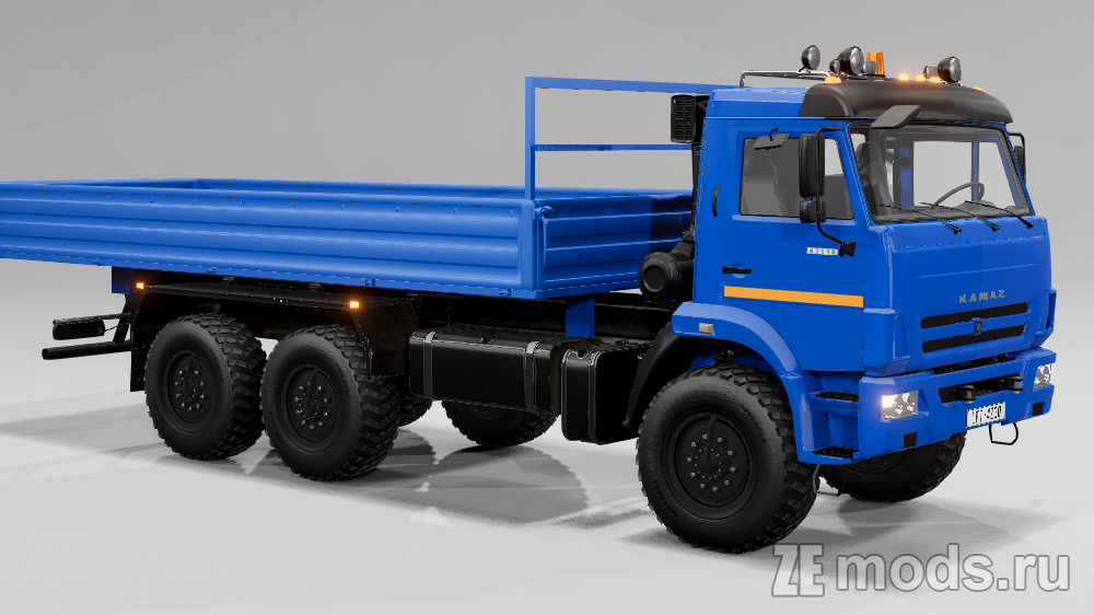 Мод КамАЗ-43118 (2.0) для BeamNG.drive (0.36.x)