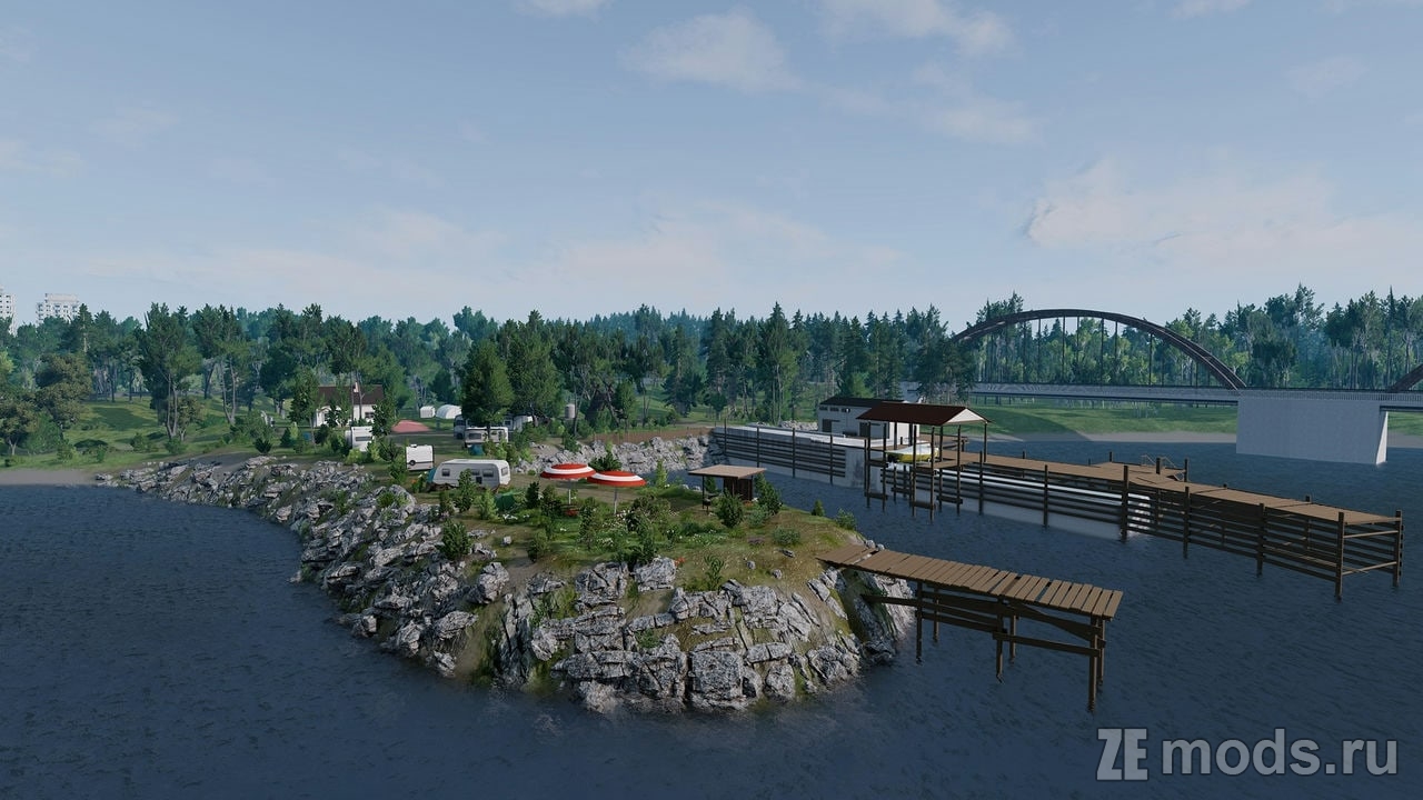 Мод Карта "Polish Roads" (3.1.2) для BeamNG.drive (0.37.x)