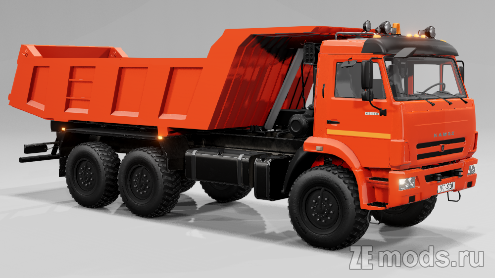 Мод КамАЗ-43118 (2.0) для BeamNG.drive (0.36.x)
