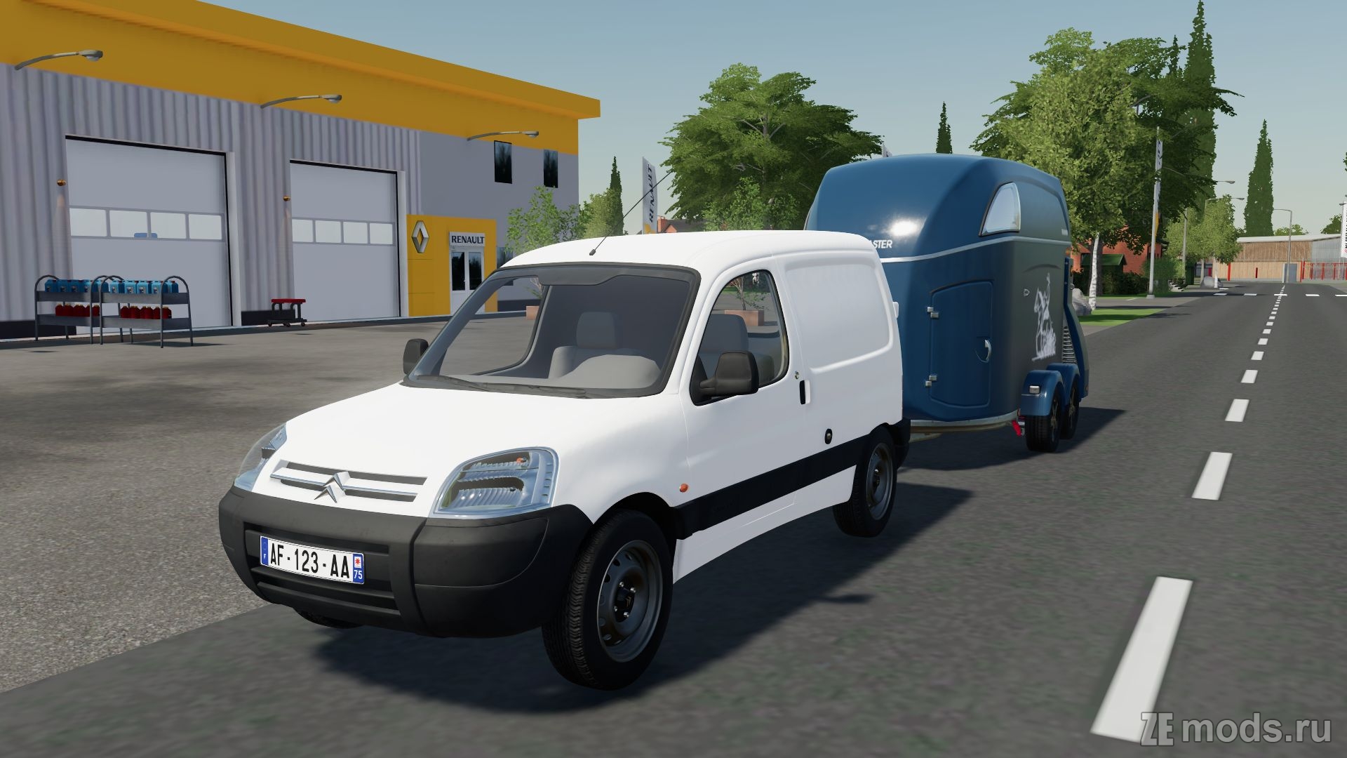 Мод Citroen Berlingo 2002 (1.1) для Farming Simulator 22