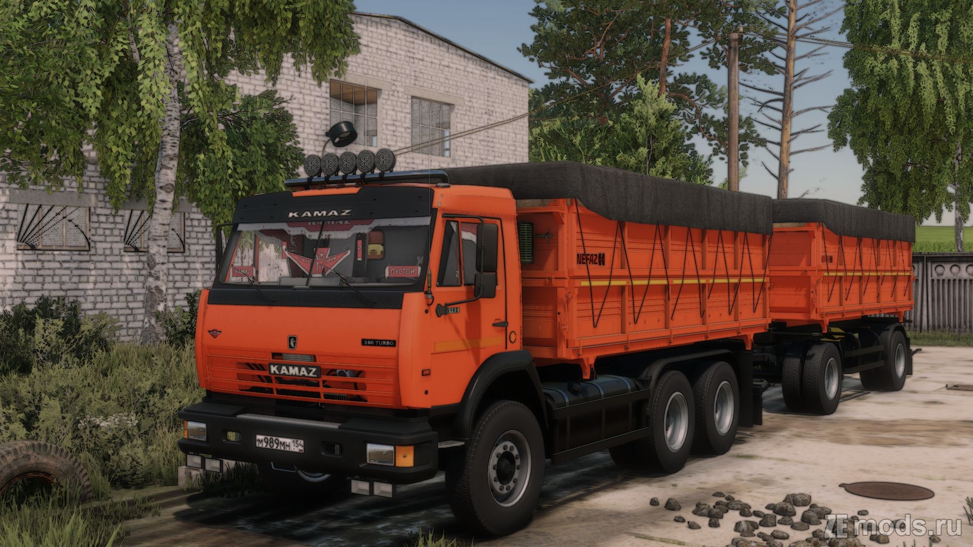 Мод КаМаз 55102 (Rework) (1.0) для Farming Simulator 22