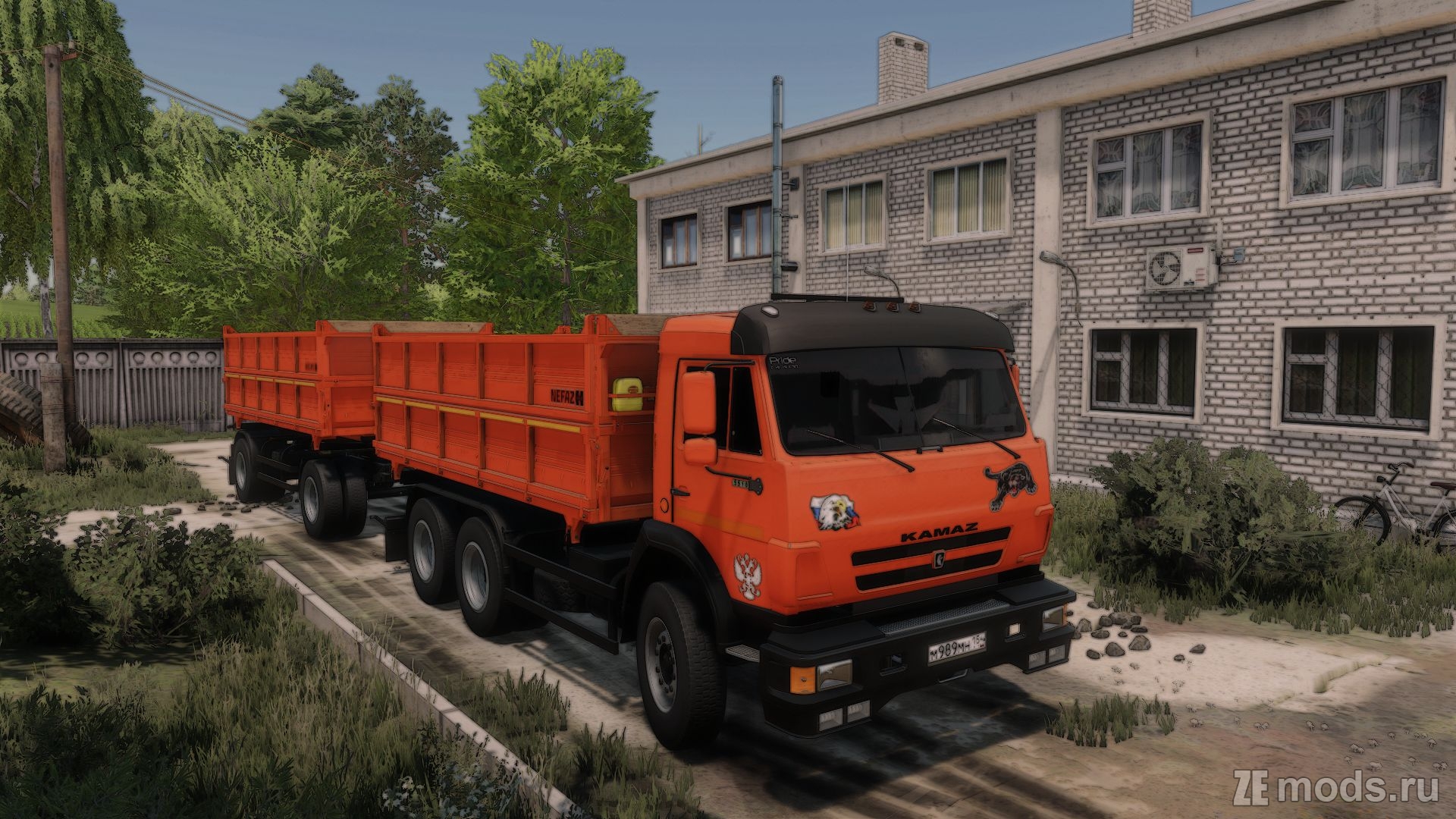 Мод КаМаз 55102 (Rework) (1.0) для Farming Simulator 22