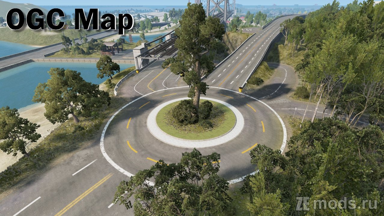 Карта "OGC One - Ultimate Beam.NG" (1.4) для BeamNG.drive (0.37.x)