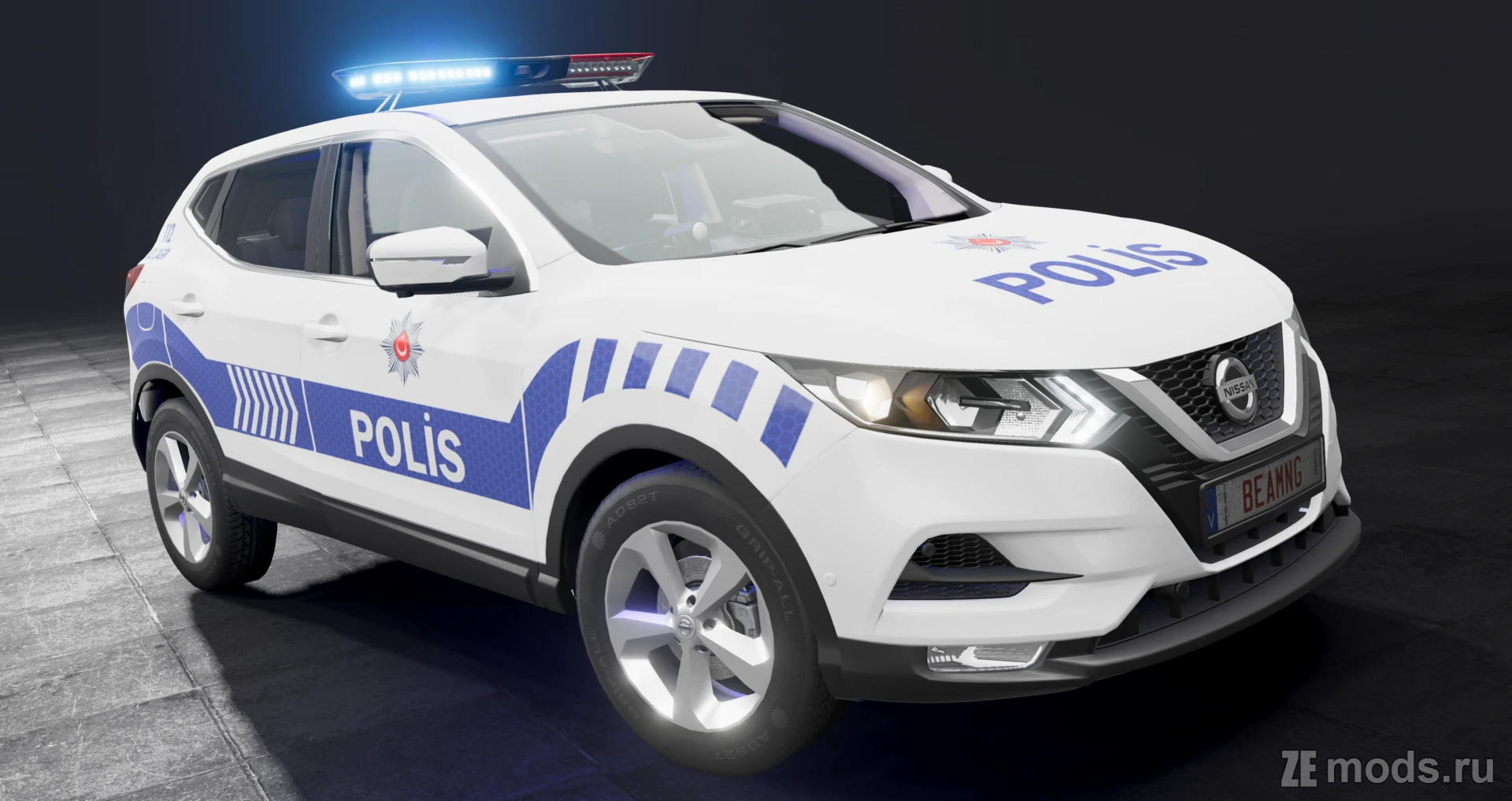 Мод Nissan Qashqai (J11) (2013-2019) (1.4) для BeamNG.drive (0.37.x)