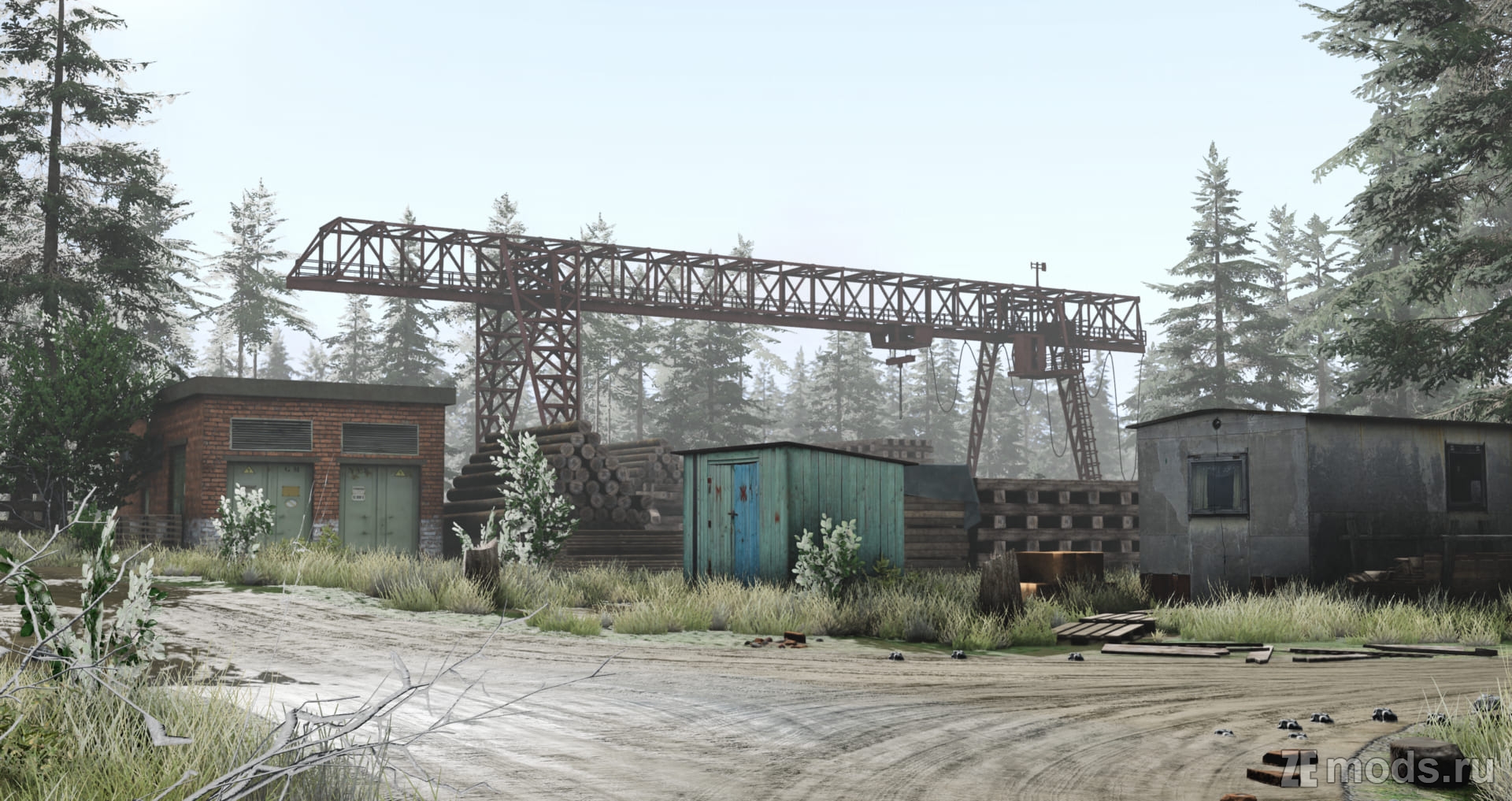 Карта "Russian Streets - Remake" (BETA) (1.4) для BeamNG.drive (0.37.x)
