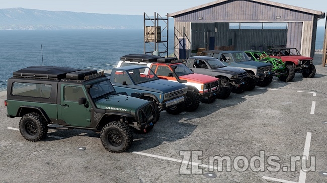 Мод Big Pickup Pack (1.0) для BeamNG.drive (0.37.x)