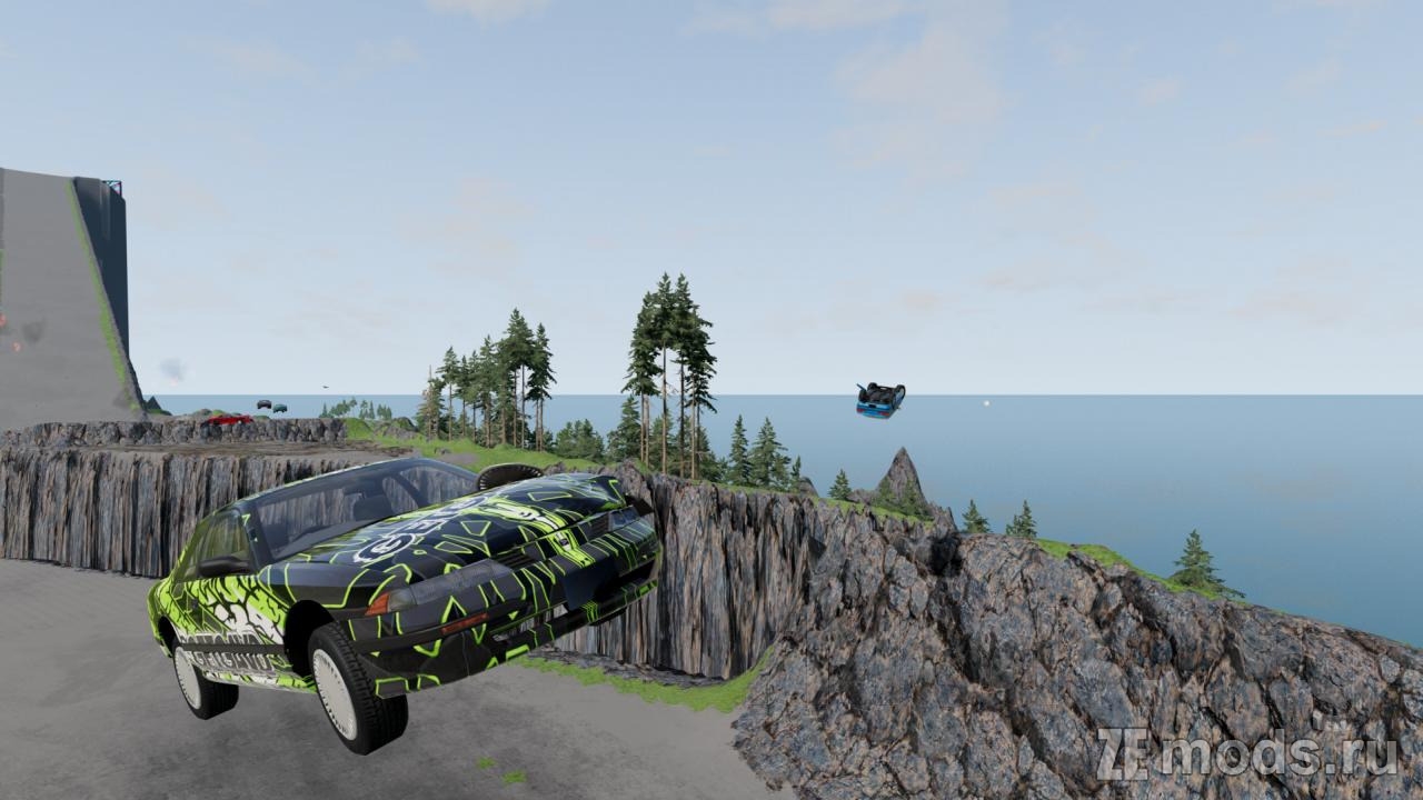 Карта "SoapBox Crash Course Mountain" (1.1) для BeamNG.drive (0.37.x)