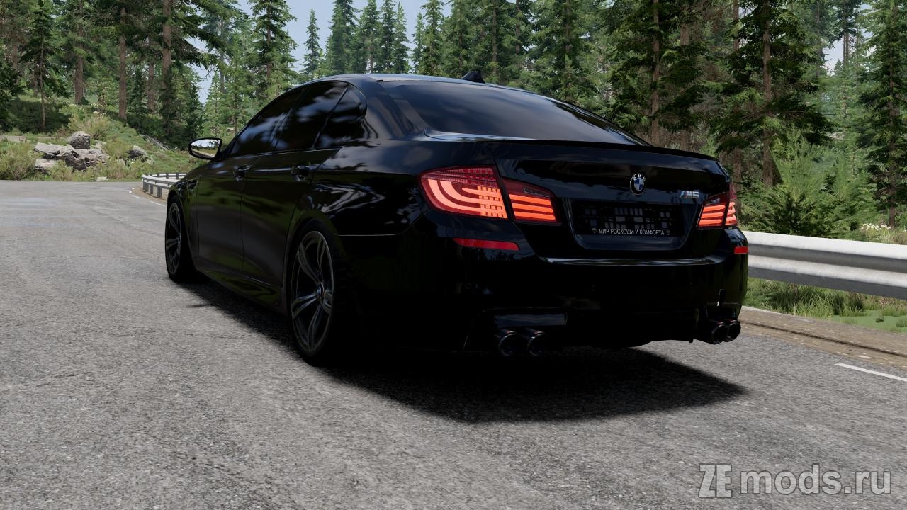 Мод BMW 5-Series (F10) (2012-2016) (6.0) для BeamNG.drive (0.37.x)