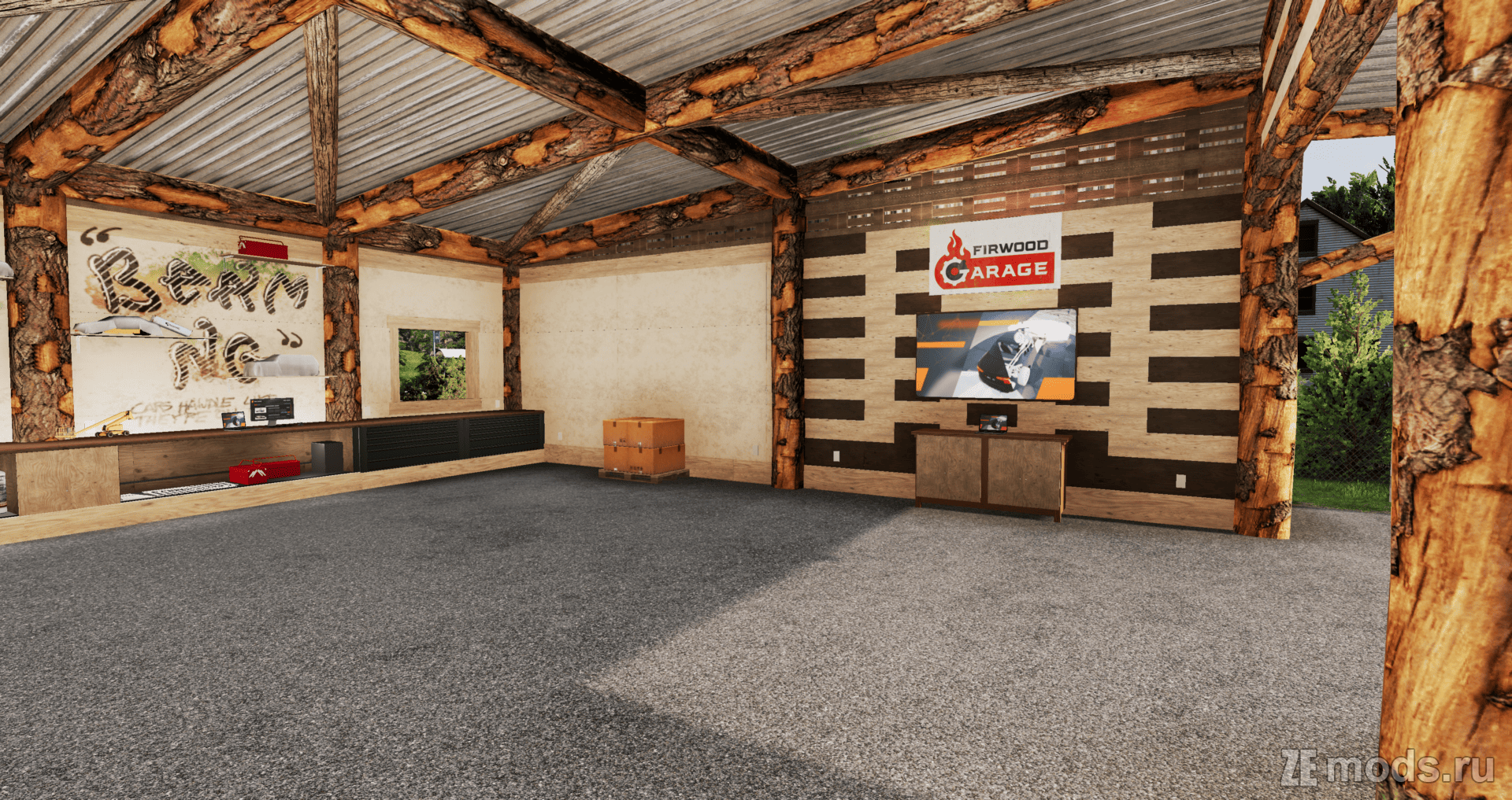 Мод Карта "East Coast Beam Life Rework" (1.2.1) для BeamNG.drive (0.37.x)