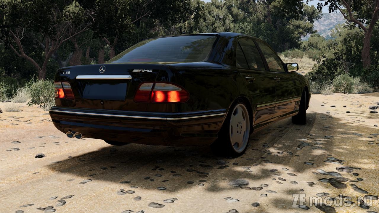 Мод Mercedes-Benz E-Class (W210/S210) (1.1) для BeamNG.drive (0.37.x)