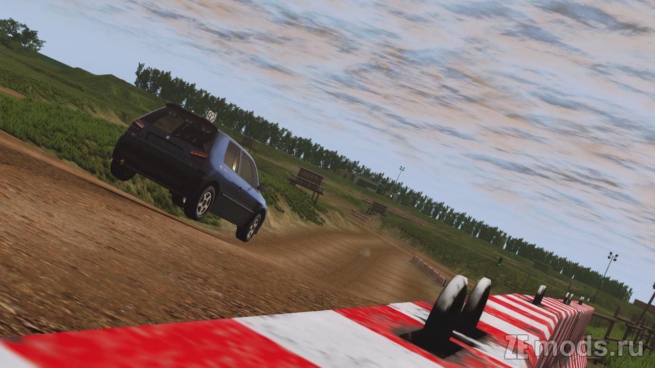 Карта "Autocross Tracks" (0.6) для BeamNG.drive (0.37.x)