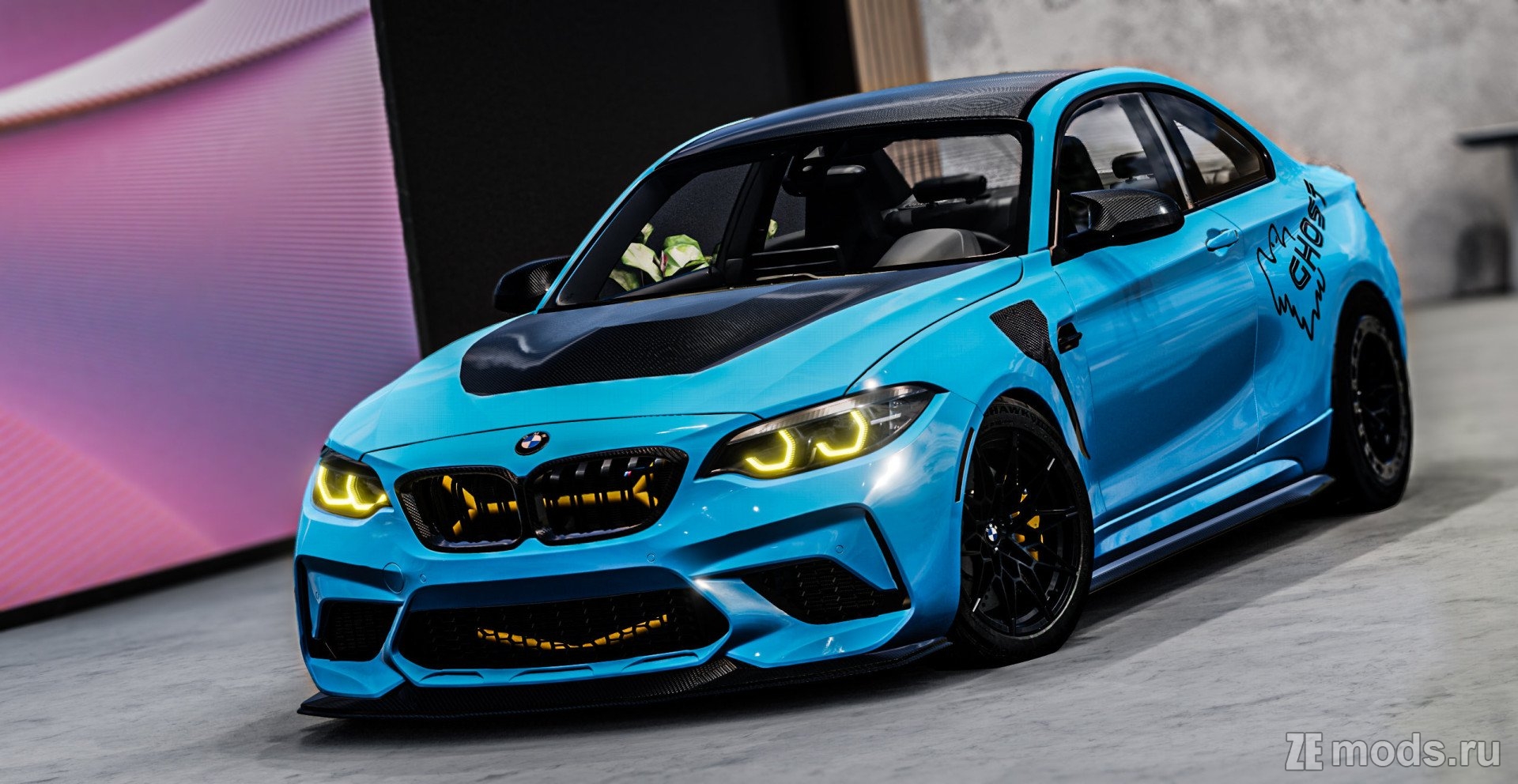 Мод BMW F87 M2 (1.0) для BeamNG.drive (0.37.x)