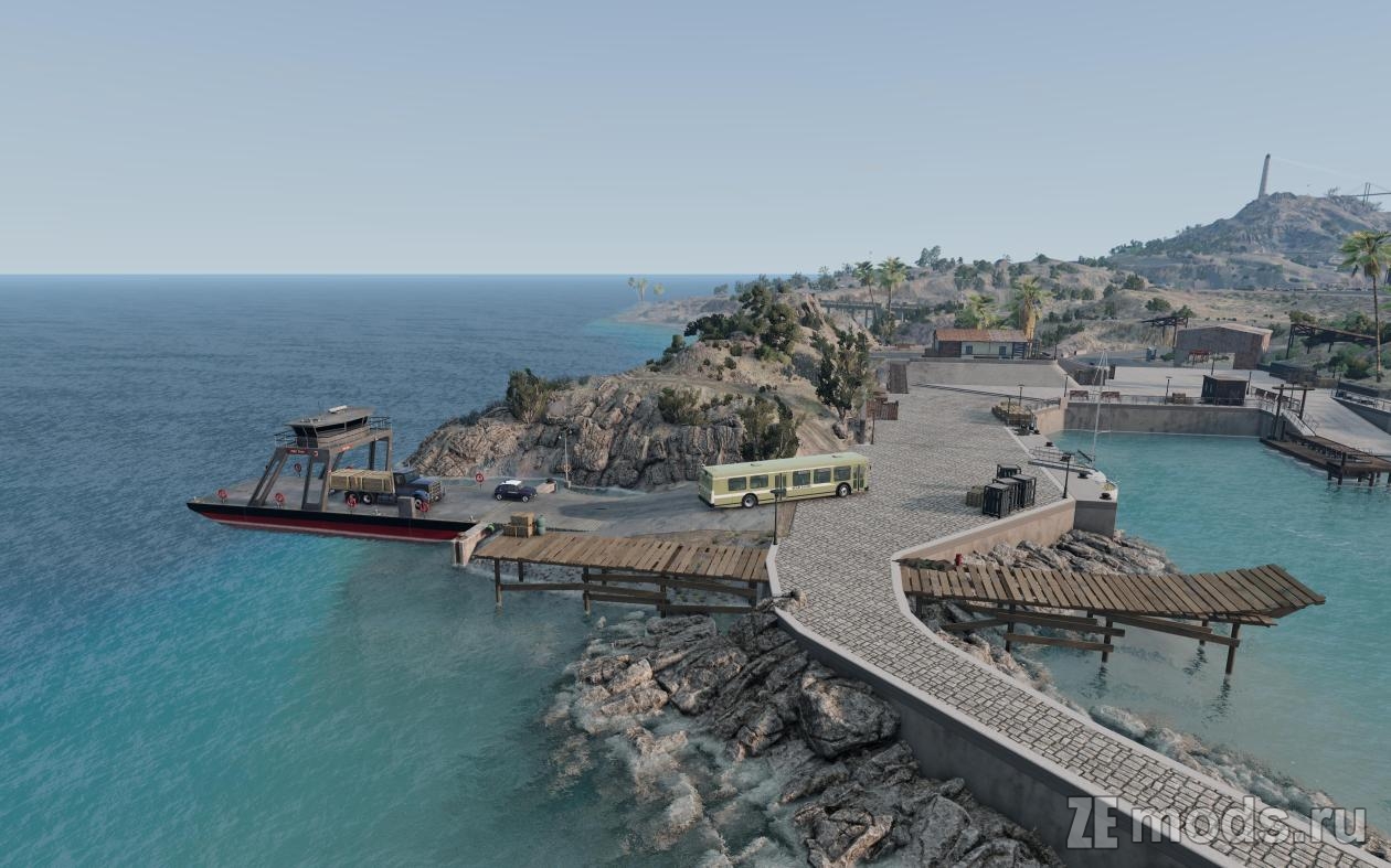 Мод Карта "Barbent's Gambling Zone" (1.3CC) для BeamNG.drive (0.37.x)
