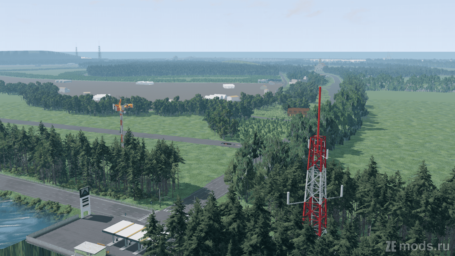 Мод Карта "Band1t County" (1.61) для BeamNG.drive (0.37.x)