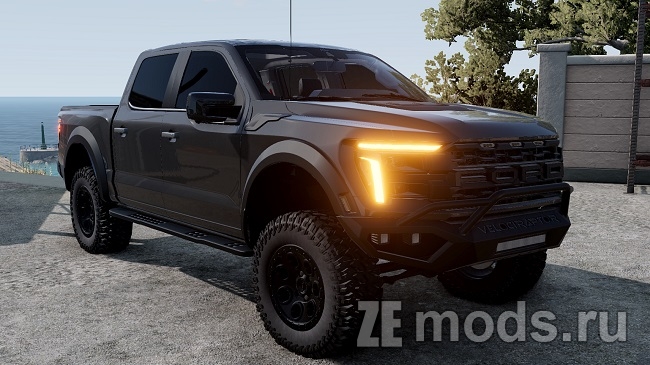 Скачать мод Ford F150 Raptor 2024 (1.2) для BeamNG.drive (0.38.x)