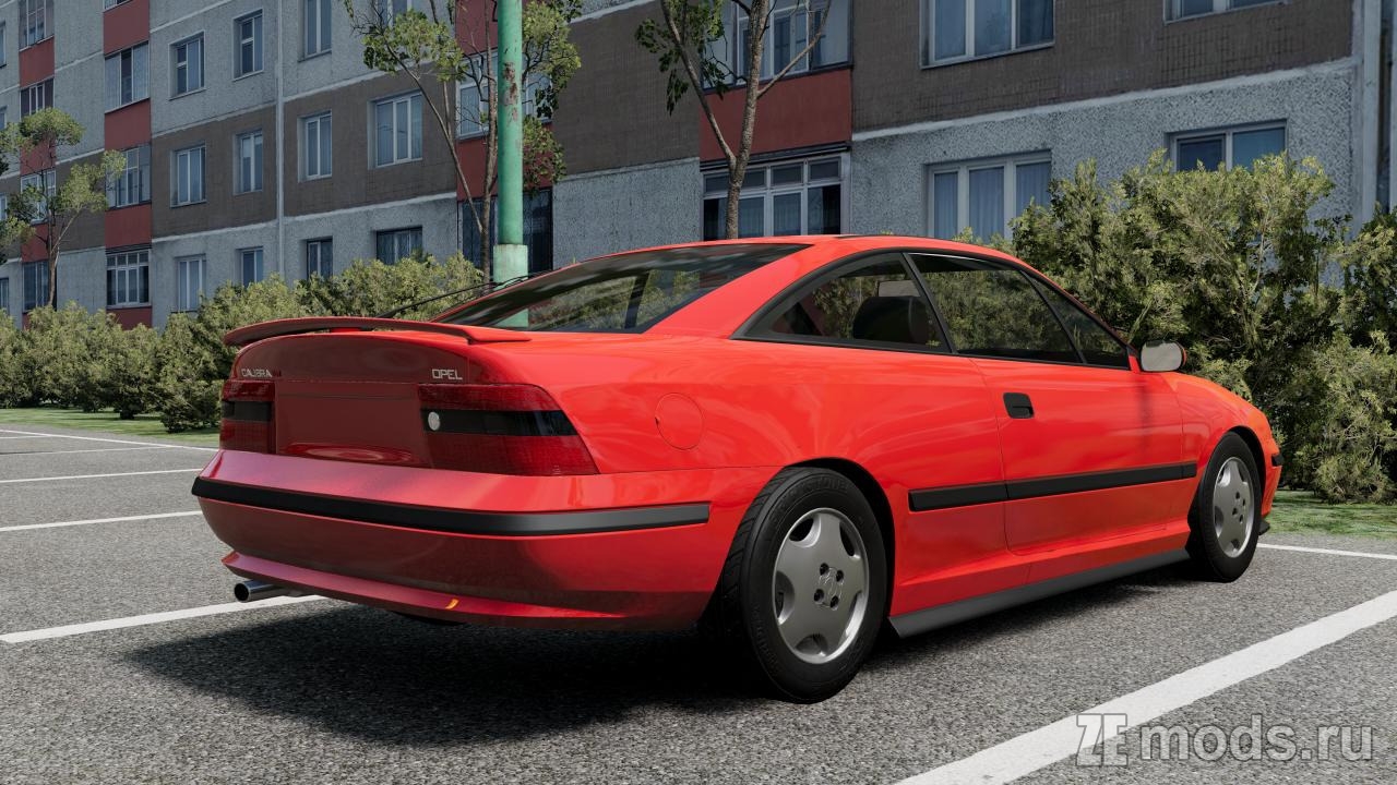 Мод Opel Calibra (1.1) для BeamNG.drive (0.37.x)